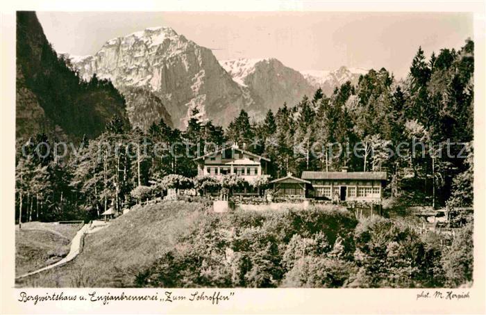 Bad Reichenhall Bergwirtshaus Enzianbrennerei Zum Schroffen