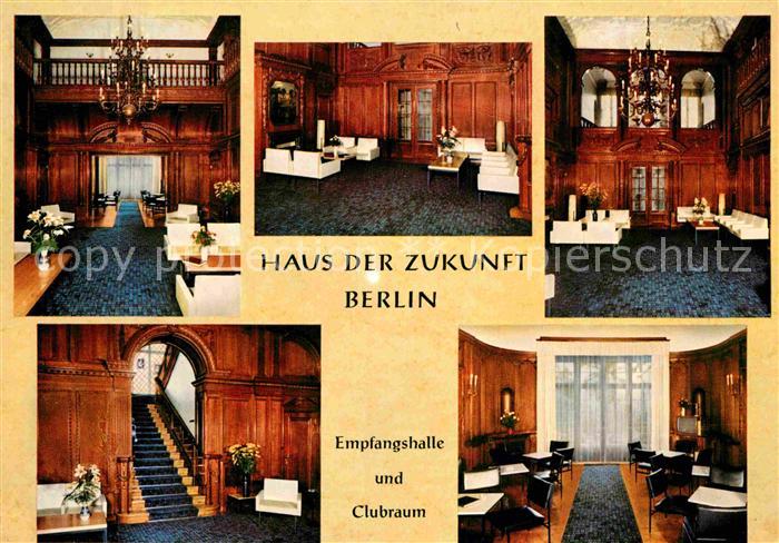 BERLIN  CITY Haus der Zukunft Empfangshalle Clubraum
