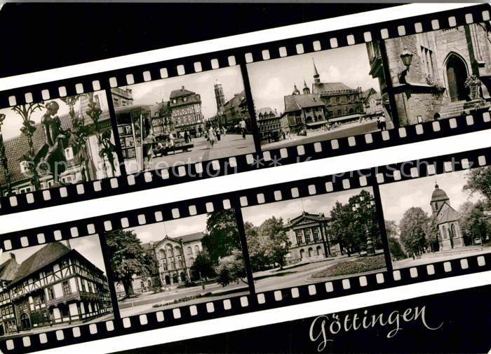 Goettingen Niedersachsen Gaenseliesel Weenderstrasse Rathaus Albanikirche