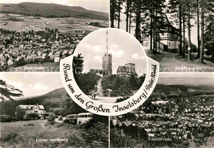 Inselsberg Schmalkalden Spiessberghaus Friedrichroda Brotteroda