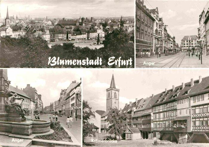 Erfurt Anger Kraemerbruecke