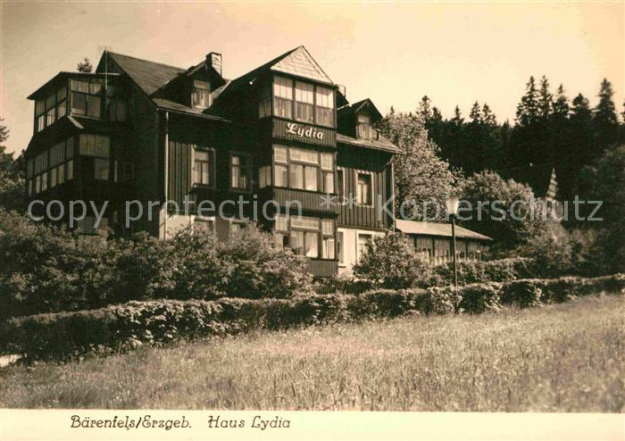 Baerenfels Erzgebirge Haus Lydia