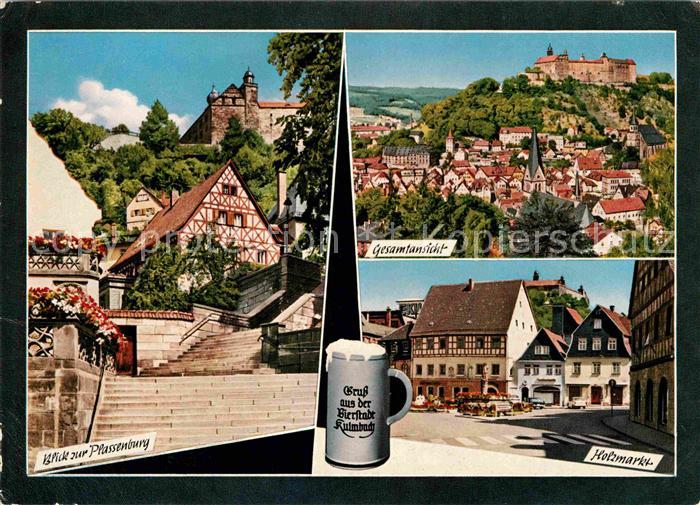 Kulmbach Bayern Holzmarkt Plassenburg