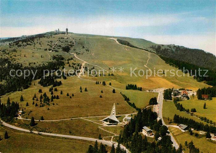 Feldberg Schwarzwald Fliegeraufnahme