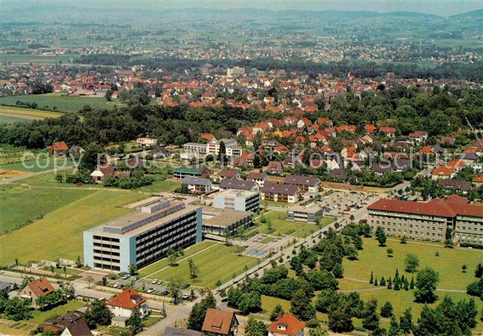 Bad Oeynhausen Fliegeraufnahme Diabetes-Klinik und Krankenhaus