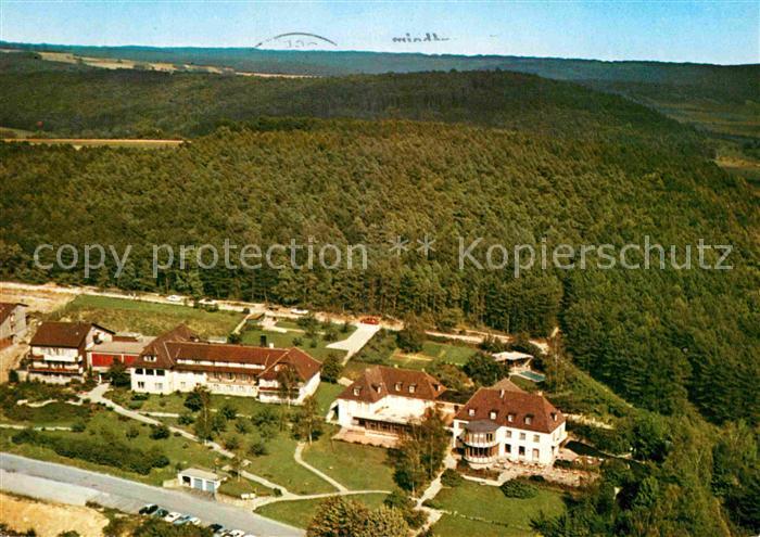 Bad Mergentheim Fliegeraufnahme Kursanatorium am Hexenkreuz