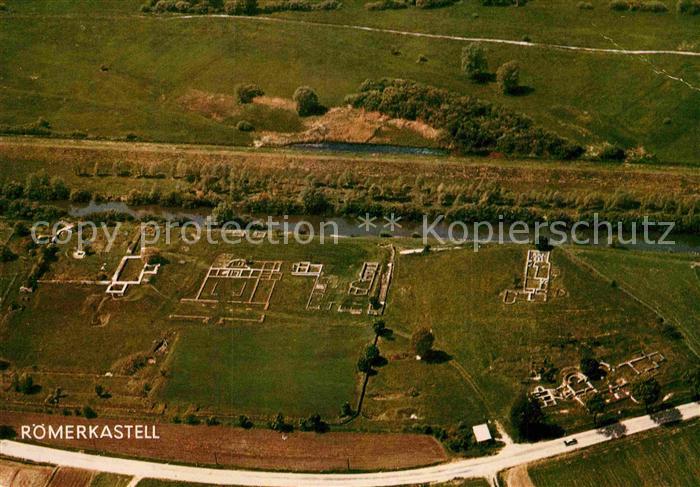 Eining Fliegeraufnahme Roemerkastell Abusina