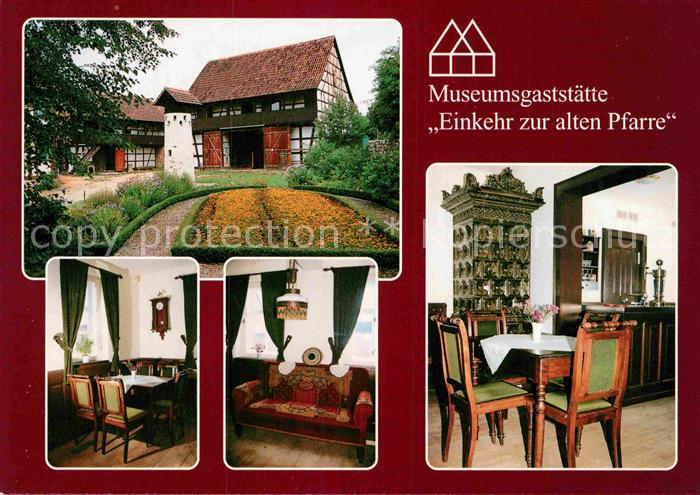 Hohenfelden Thueringer Freilichtmuseum Museumsgaststaette Einkehr zur alten Pfar