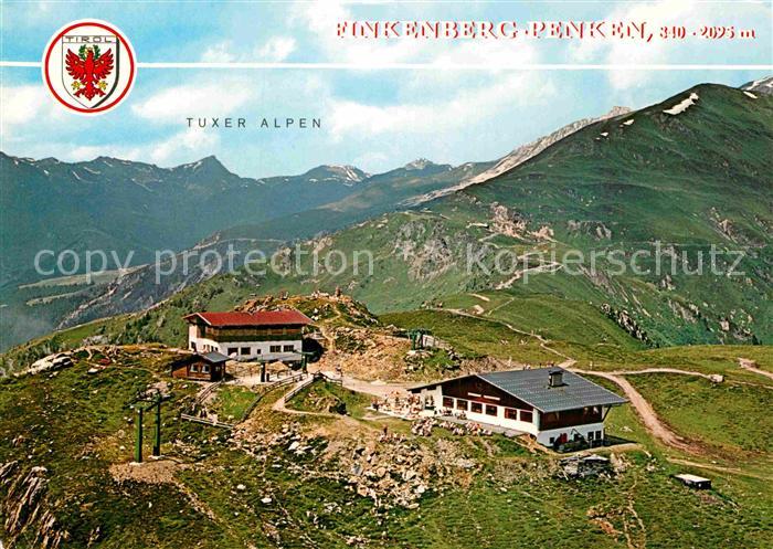Finkenberg Tirol Penkenjochhuette Fliegeraufnahme