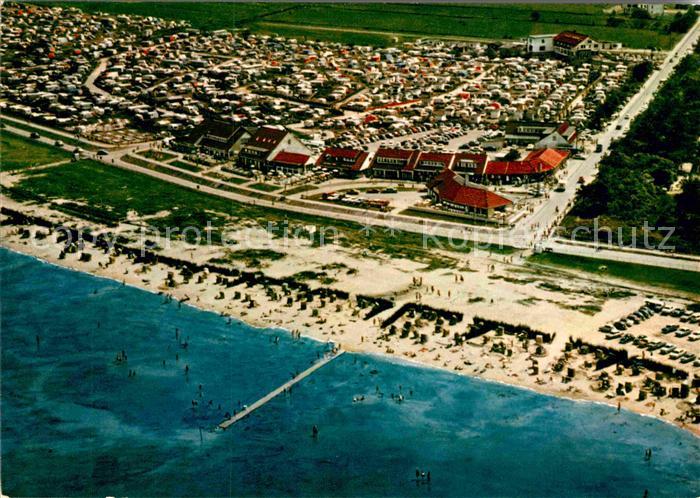 Sahlenburg Fliegeraufnahme mit Strand