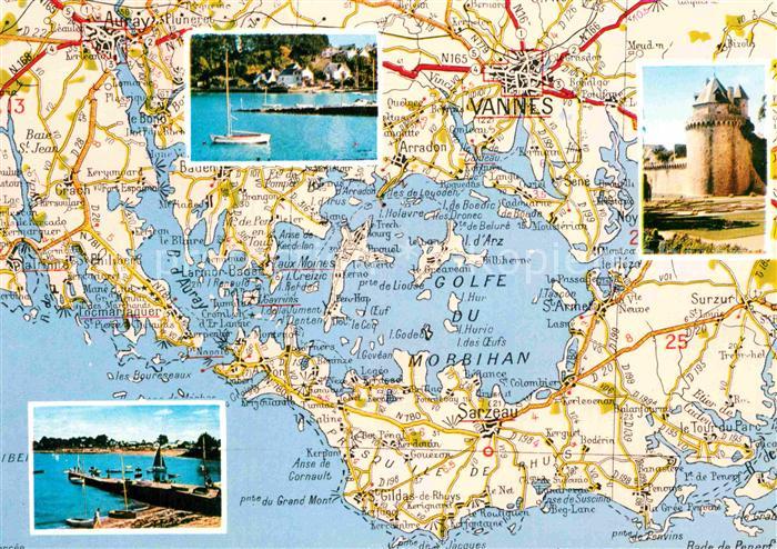 Vannes 56 Landkarte