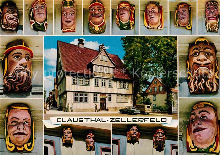 Zellerfeld Bergapotheke Masken Fratzen