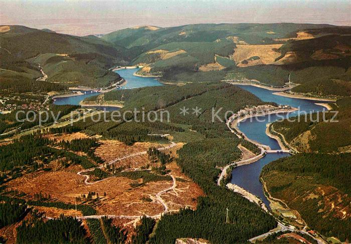 Okertalsperre Fliegeraufnahme