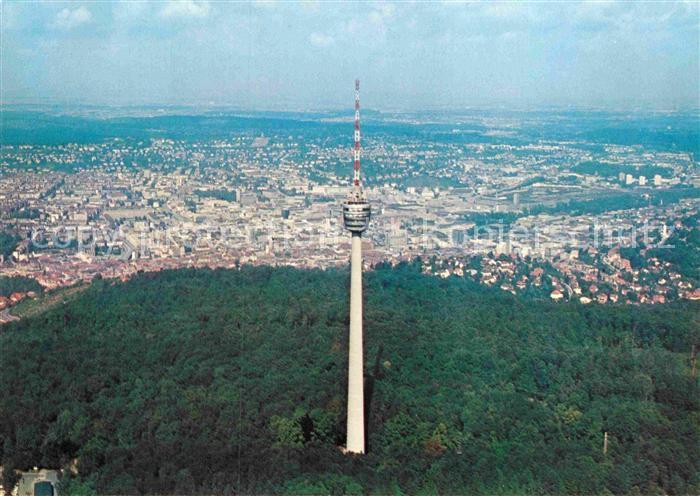 STUTTGART  CITY Fliegeraufnahme Fernsehturm
