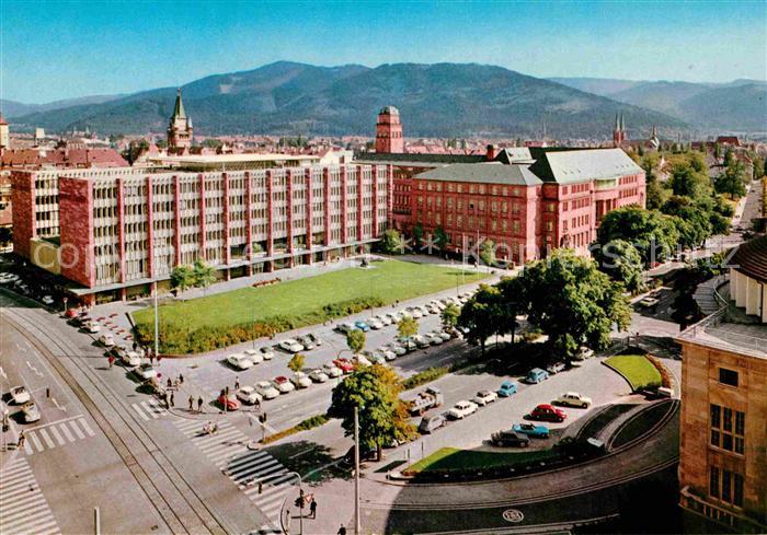 Freiburg Breisgau Fliegeraufnahme Albert Ludwig Universitaet