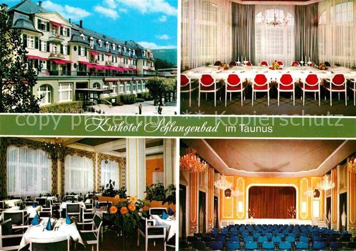 Schlangenbad Taunus Kurhotel Konzertsaal