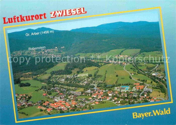 Zwiesel Niederbayern Fliegeraufnahme