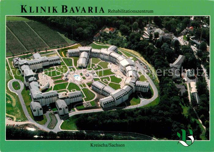 Kreischa Fliegeraufnahme Klinik Bavaria