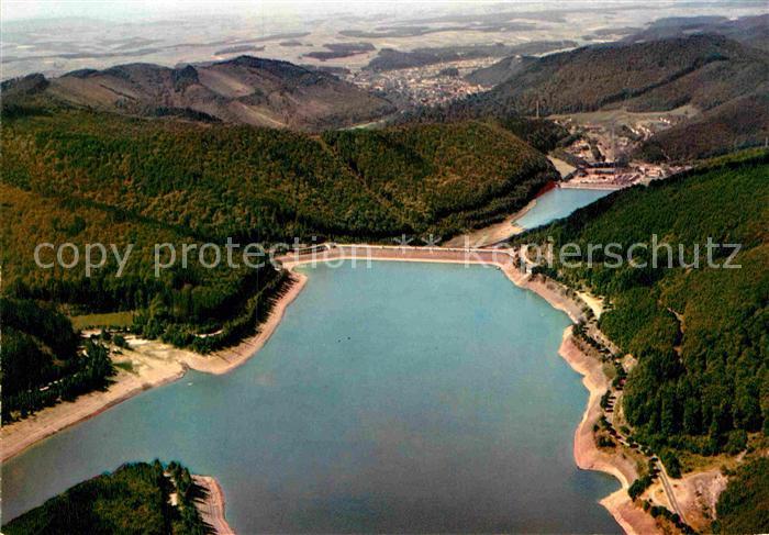 Bad Lauterberg Fliegeraufnahme Odertalsperre