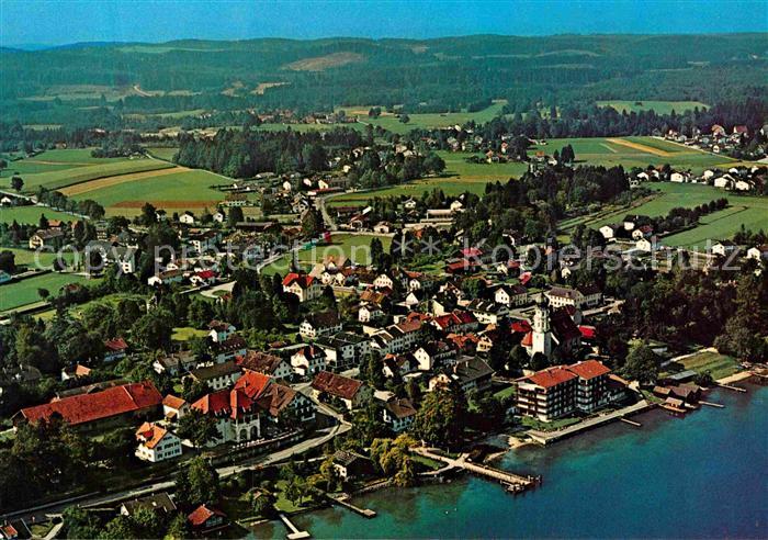 Seeshaupt Fliegeraufnahme am Starnbergersee