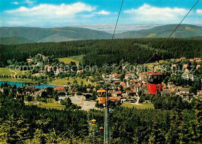 Hahnenklee-Bockswiese Harz Seilbahn zum hohen Bocksberg