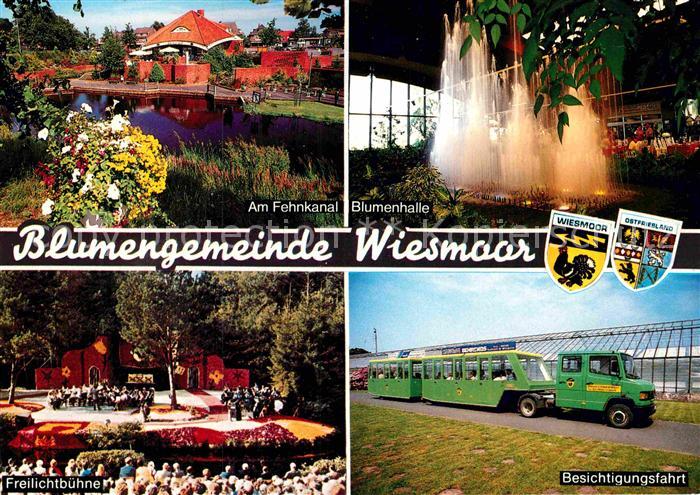 Wiesmoor Blumenhalle Fehnkanal Freilichtbuehne