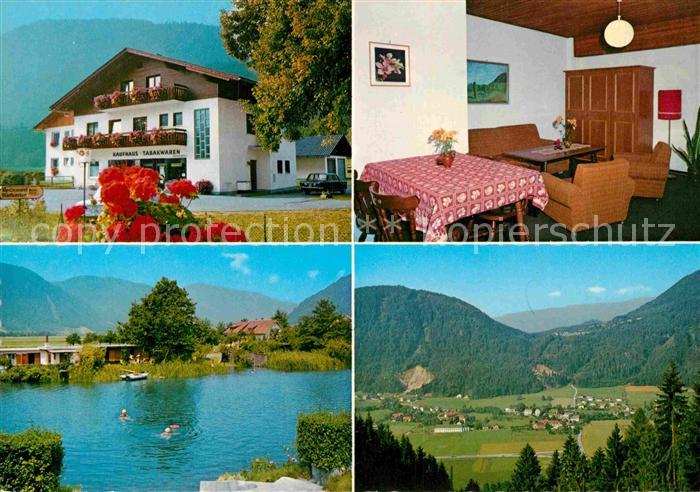 Treffen Ossiacher See Kaernten Toebring Ferienwohnungen Unterkofler