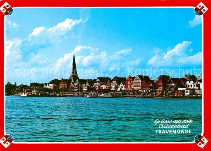 Travemuende Ostseebad Partie am Meer