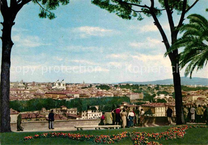 Roma Rom Veduta panoramica dal Gianicolo
