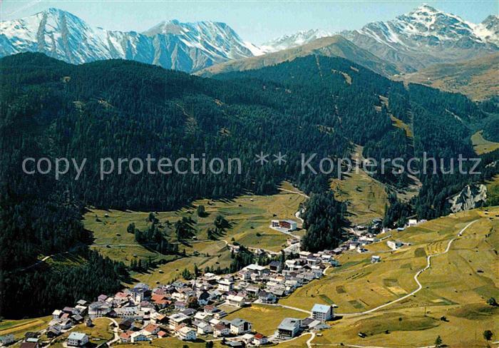 Serfaus Tirol Fliegeraufnahme