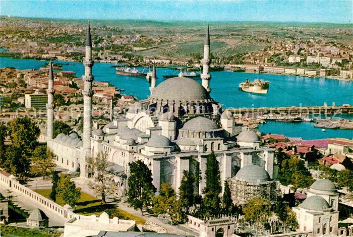 Istanbul Constantinopel Fliegeraufnahme Suleymaniye