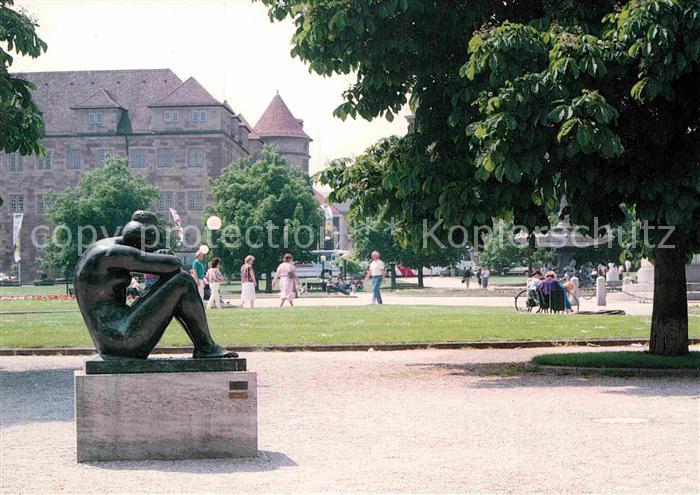 STUTTGART  CITY Plastik von Aristide Maillol am Schlossplatz
