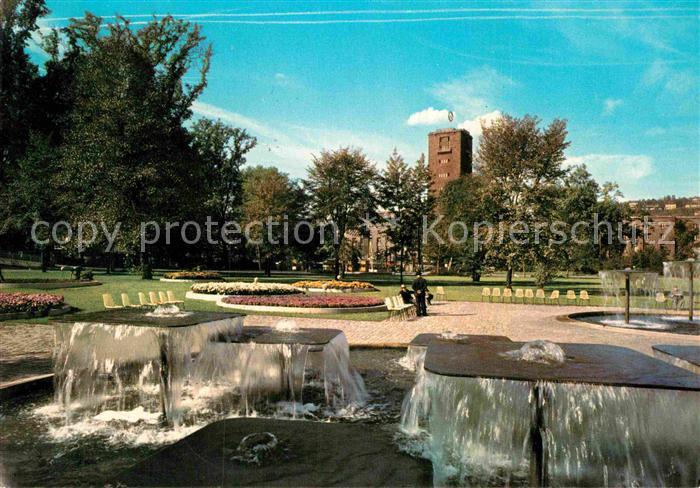 STUTTGART  CITY Brunnen vor dem Hauptbahnhof