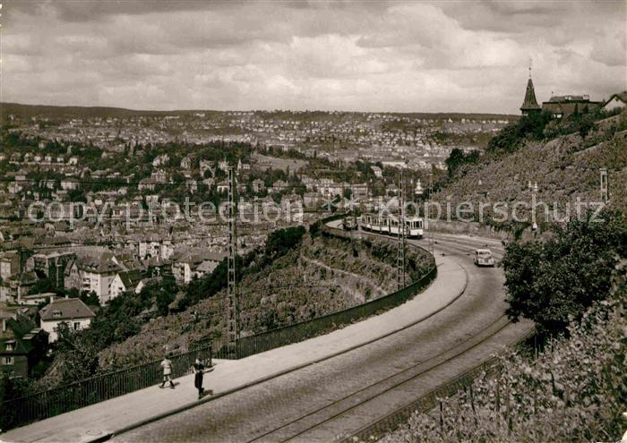 STUTTGART  CITY Neue Weinsteige Strassenbahn