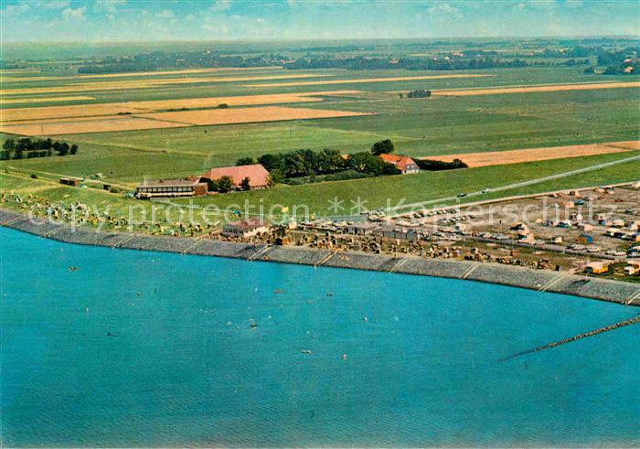 Tossens Nordseebad Fliegeraufnahme