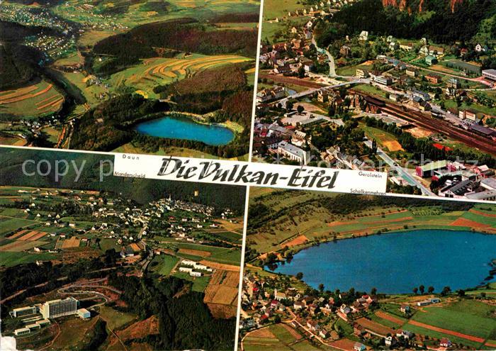 Daun Eifel Fliegeraufnahme Vulkaneifel