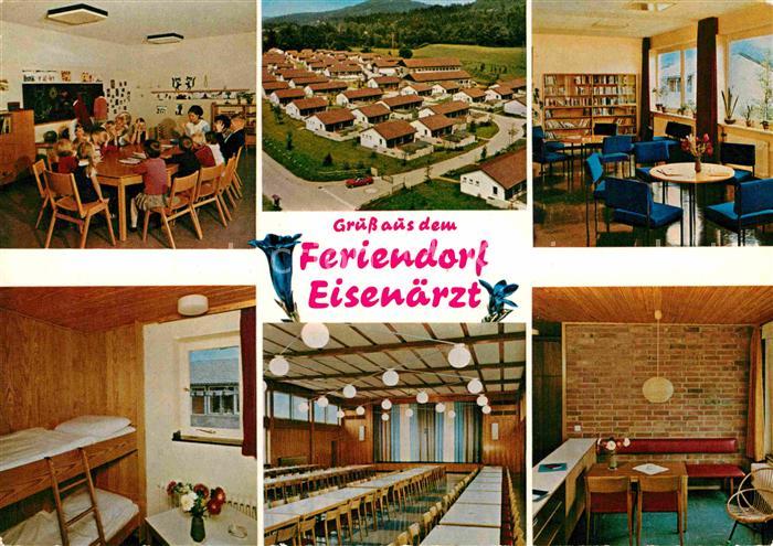 Eisenaerzt Feriendorf Doppelzimmer Speisesaal Teilansicht