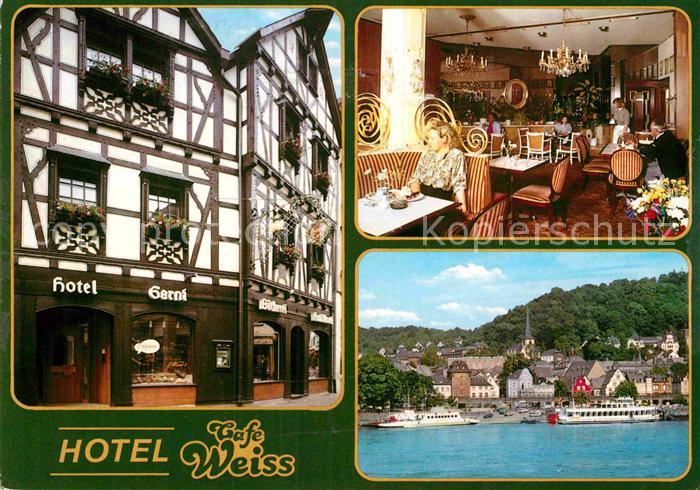 Linz Rhein Hotel Cafe Weiss