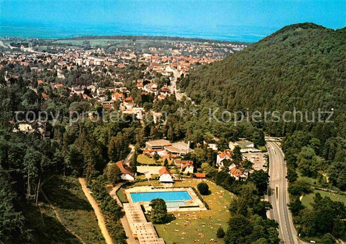 Bad Harzburg Freibad Juliusbad Kuranlagen Burgberg Seilbahn