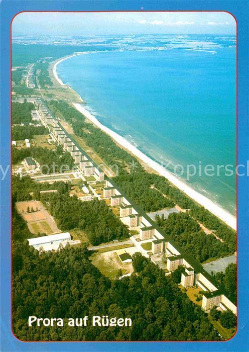 Binz Ruegen Fliegeraufnahme Koloss von Prora