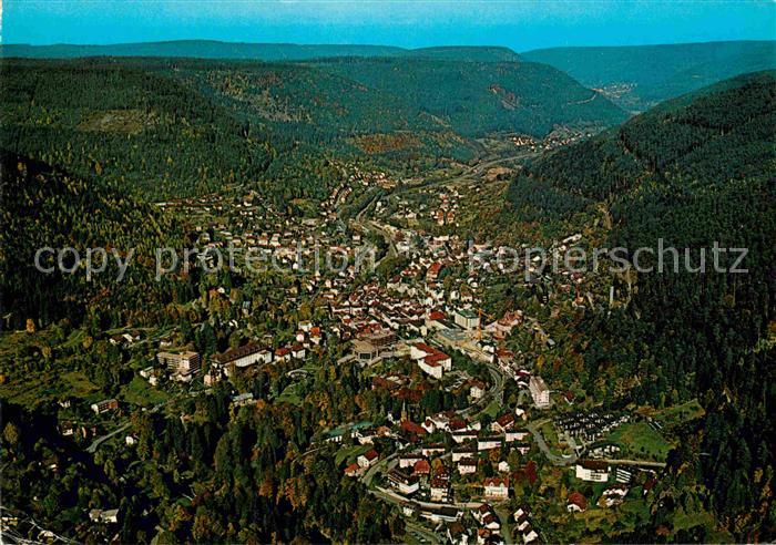 Bad Wildbad Fliegeraufnahme