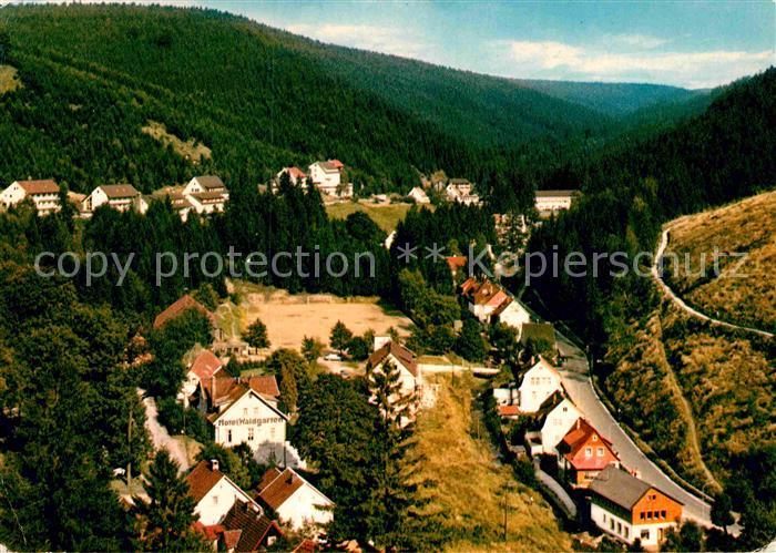 Wildemann Harz Goslar Niedersachsen Fliegeraufnahme Spiegeltal