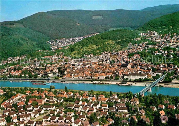 Eberbach Neckar Fliegeraufnahme