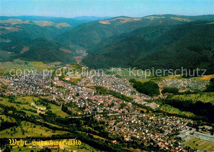 Wehr Baden Fliegeraufnahme