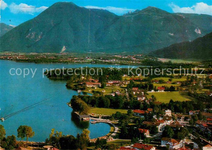 Bad Wiessee Fliegeraufnahme mit Wallberg