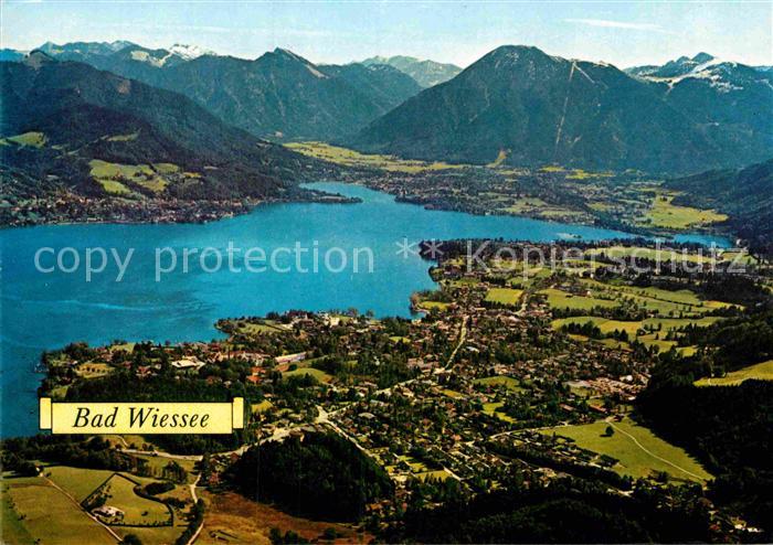 Bad Wiessee Fliegeraufnahme mit Wallberg