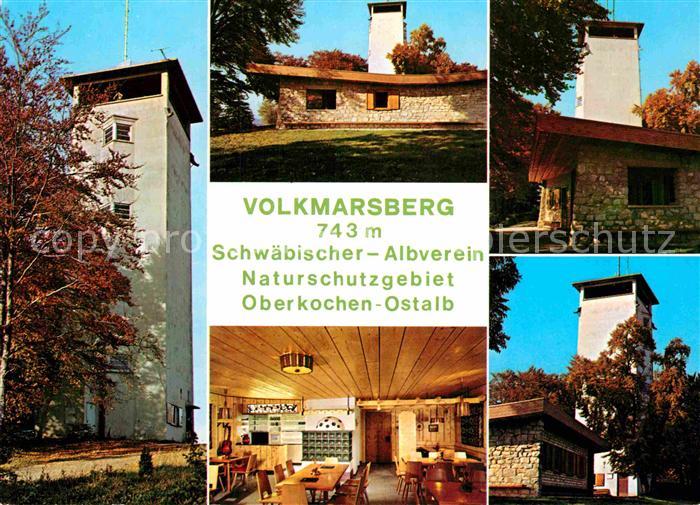Oberkochen Volkmarsberg Turm und Schutzhuette