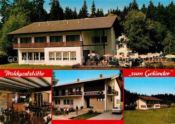 Weissenburg Bayern Waldgaststaette Zum Gelaender