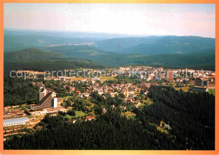 Oberhof Thueringen Fliegeraufnahme