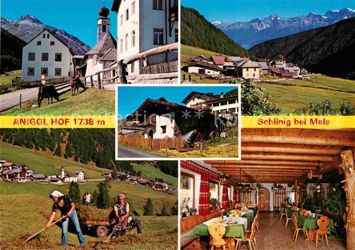 Schlinig Mals Suedtirol Anigl Hof